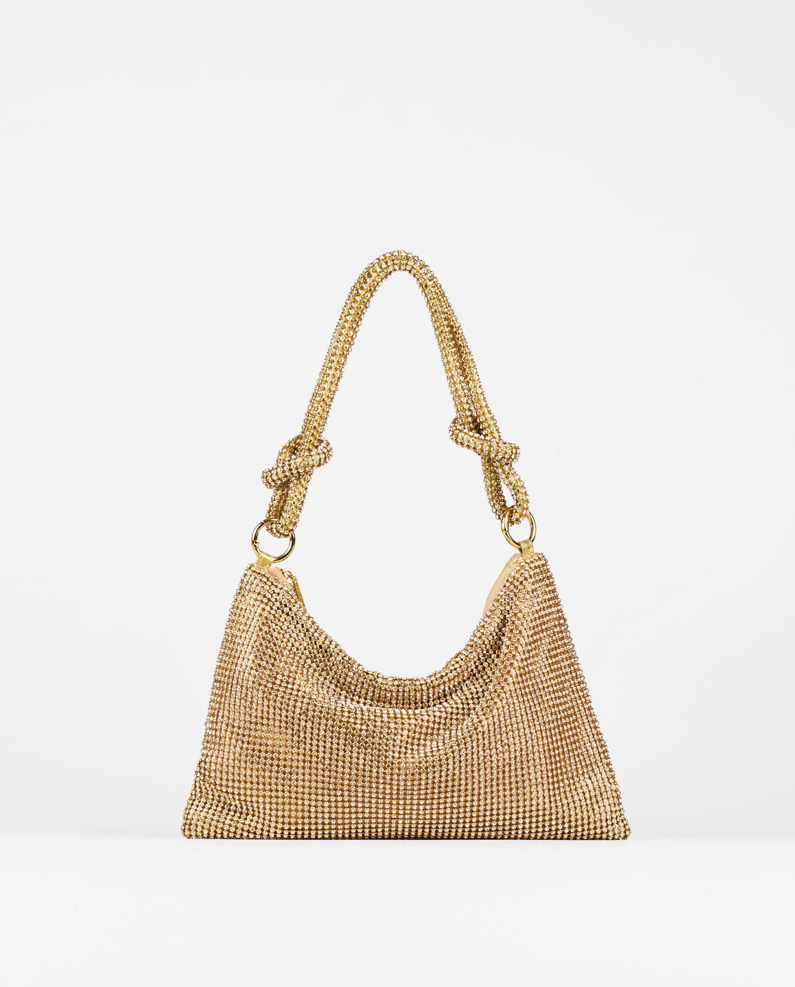 BOLSO STRASS NUDO