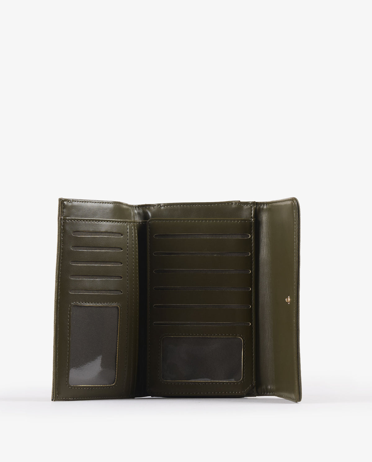 BILLETERA CUADROS VERDE