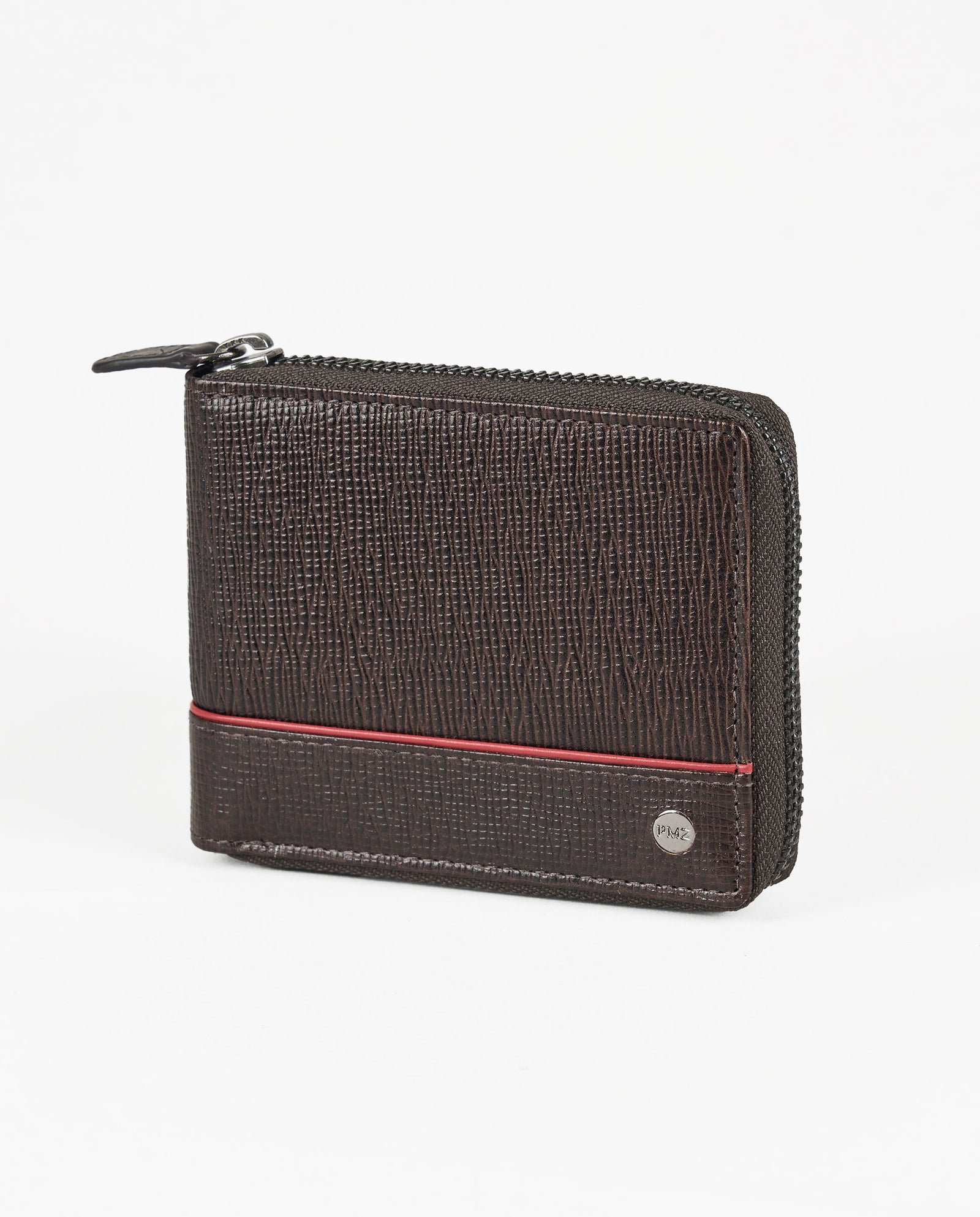 BILLETERA PIEL CREMALLERA CABALLERO