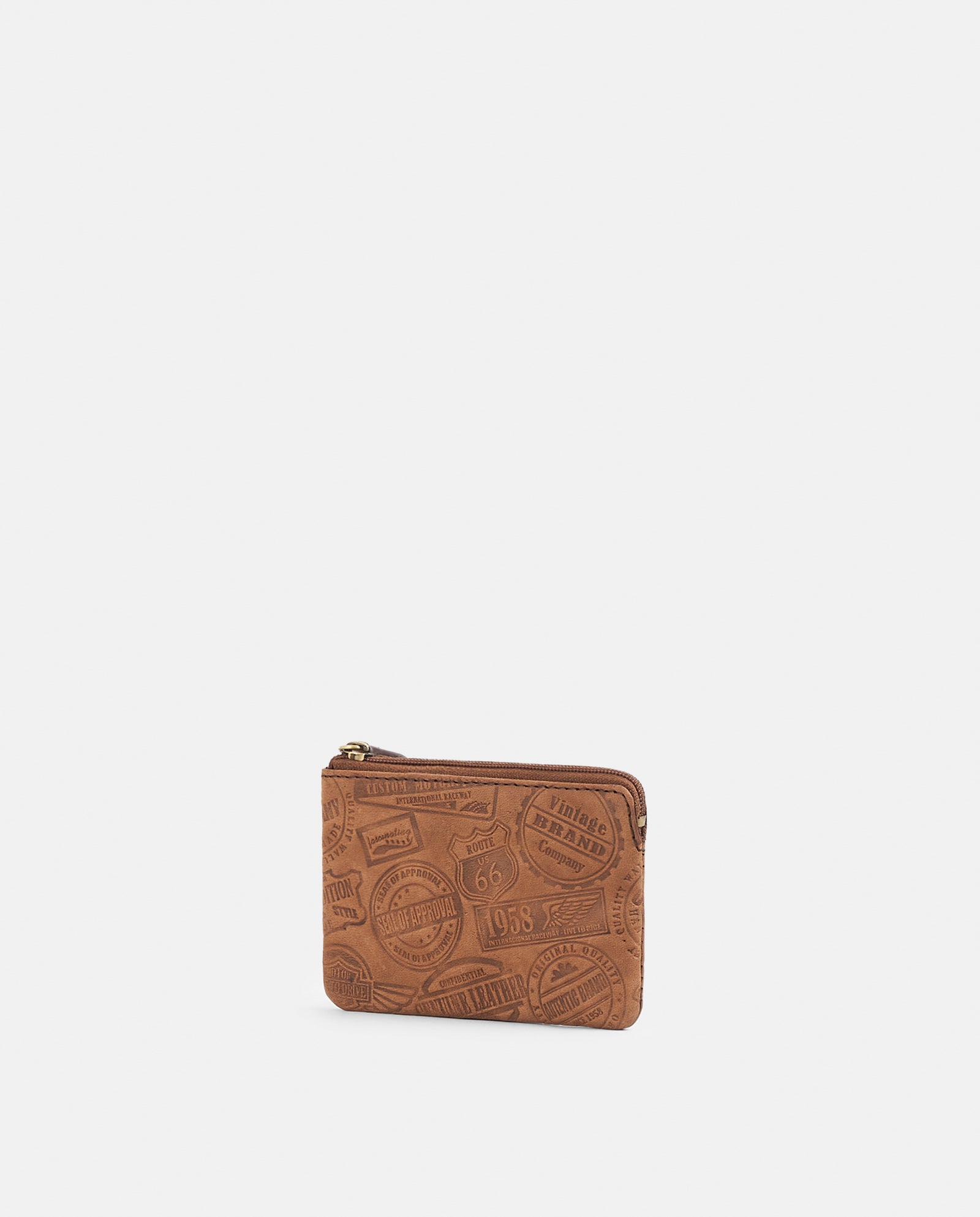MONEDERO LLAVERO VINTAGE PIEL