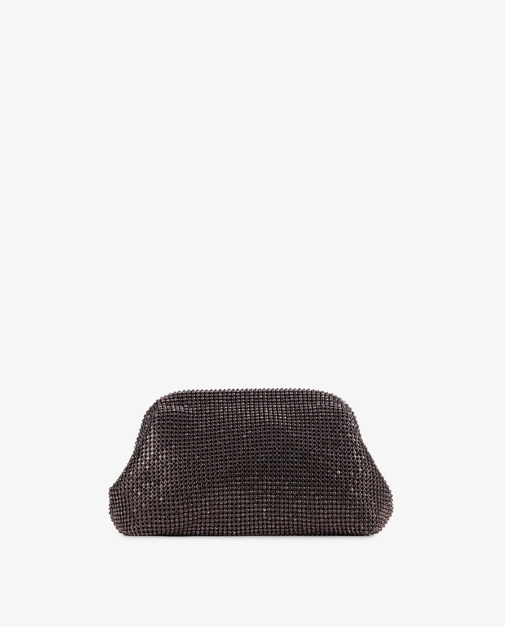 CLUTCH STRASS MARRÓN