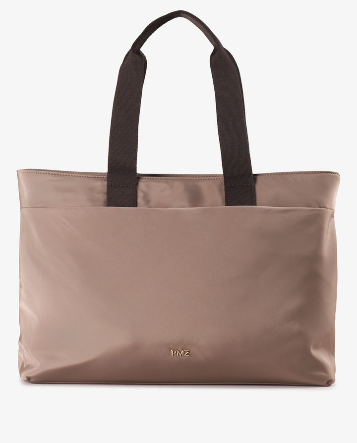 SHOPPER NYLON BEIGE