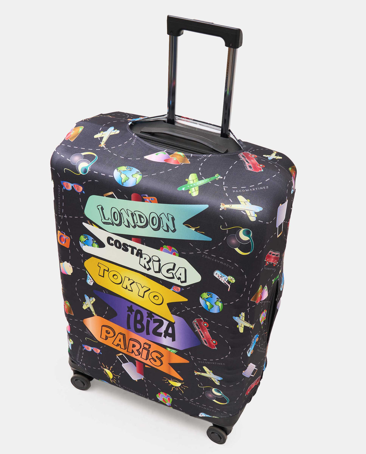 MUSHROOMS BIG SUITCASE COVER