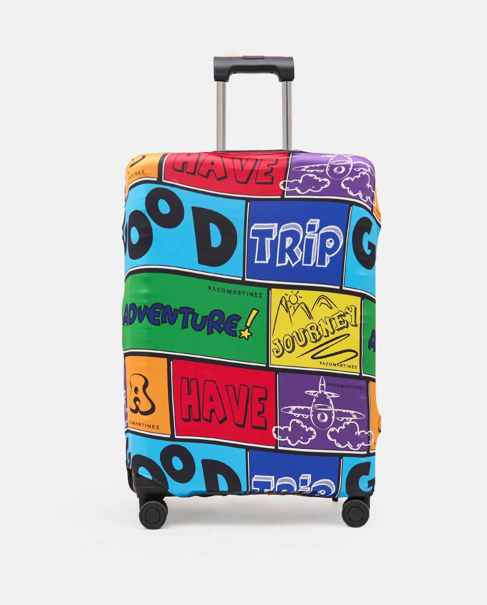 FUNDA MALETA GRANDE LADRILLOS