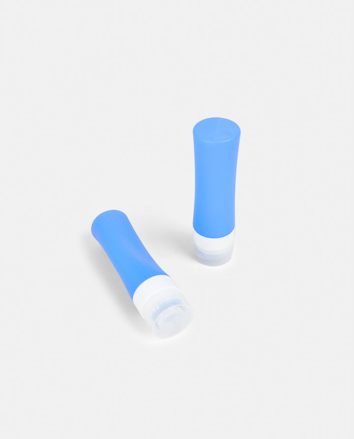 BOTELLAS SILICONA PORTALÍQUIDOS VIAJE