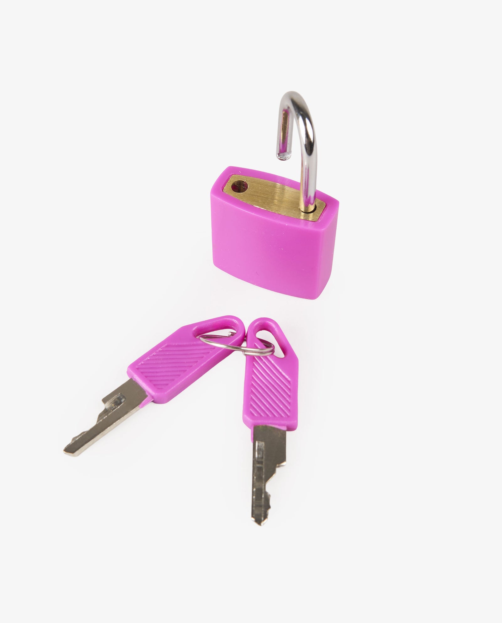 CANDADOS LLAVE FUCSIA AMARILLO