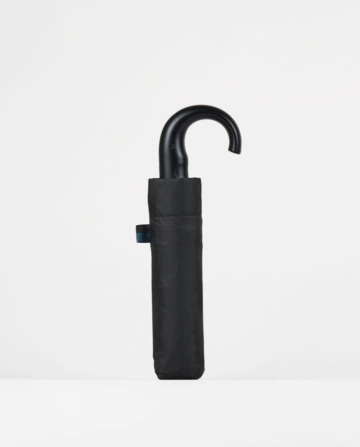 PARAGUAS PLEGABLE AUTOMÁTICO CON MANGO CURVO