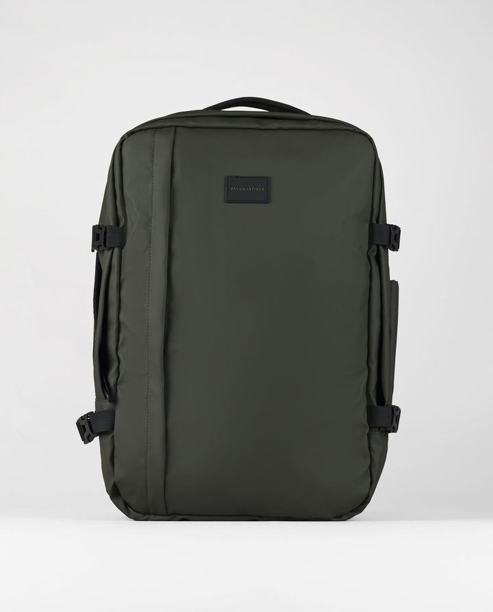 MOCHILA EXPANDIBLE VERDE MILITAR