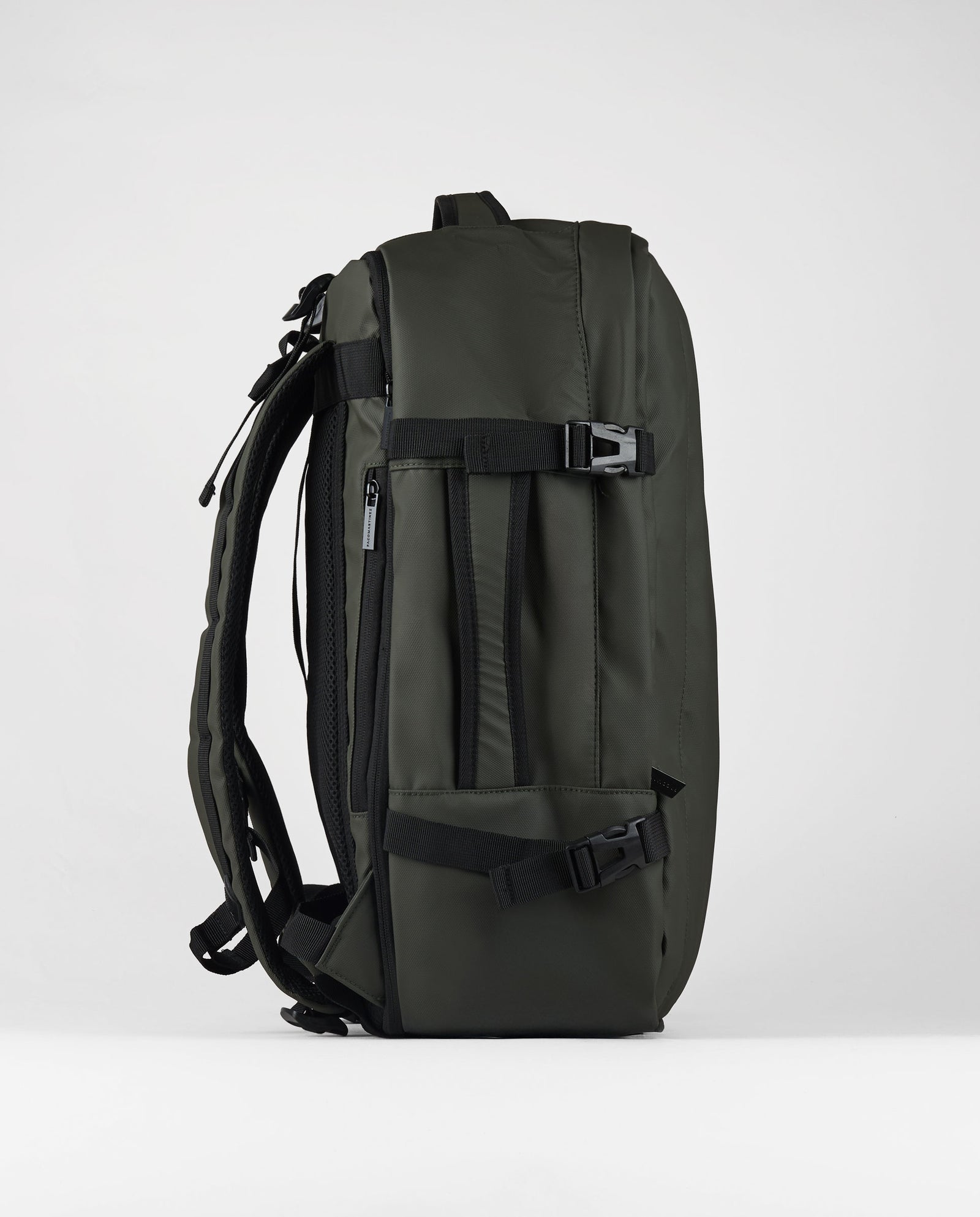 MOCHILA EXPANDIBLE VERDE MILITAR