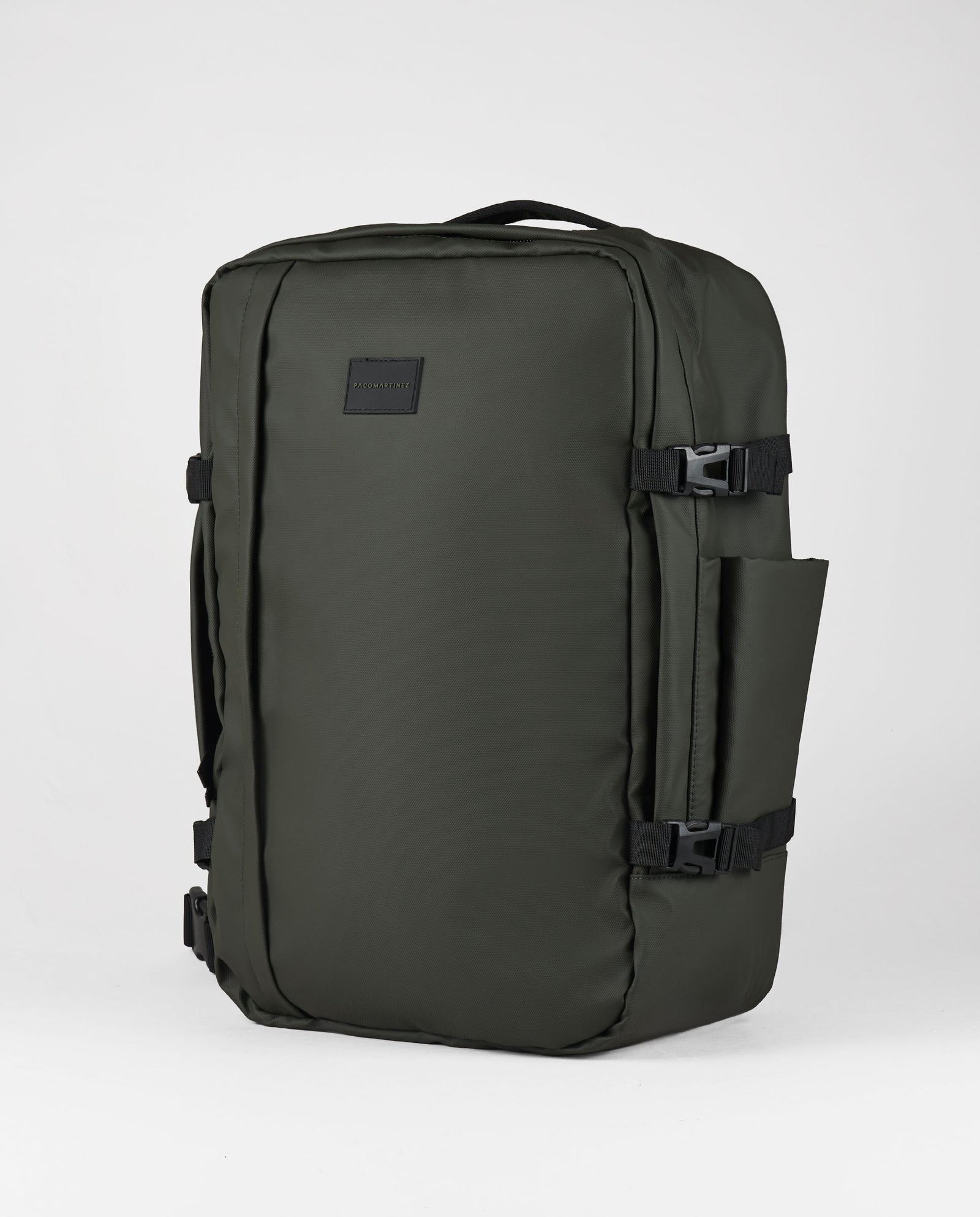 MOCHILA EXPANDIBLE VERDE MILITAR