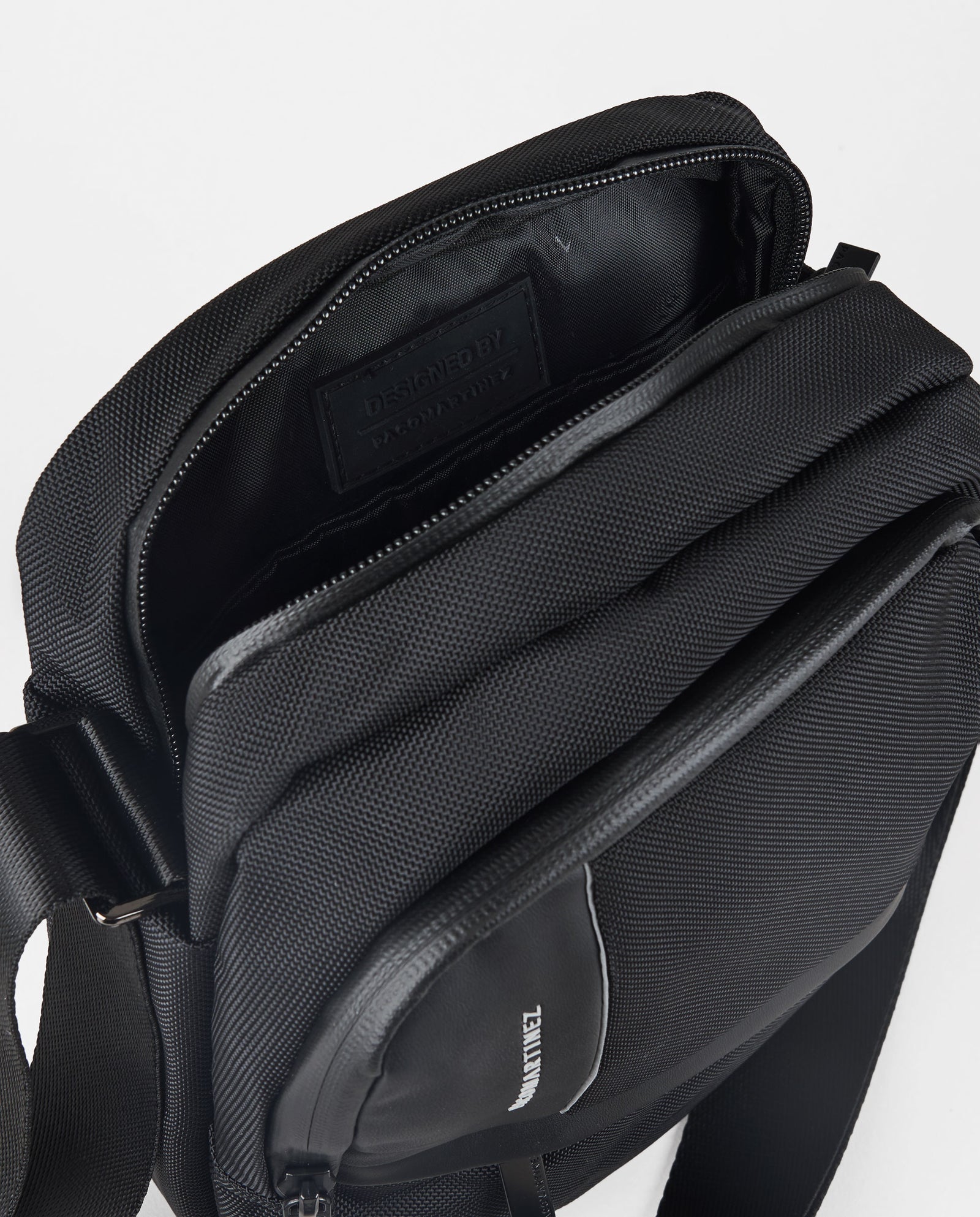 BANDOLERA NEGRA TEXTIL