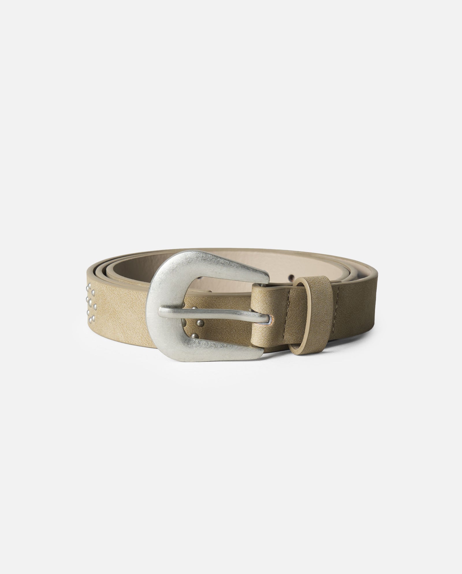 CINTURON REMACHES BEIGE
