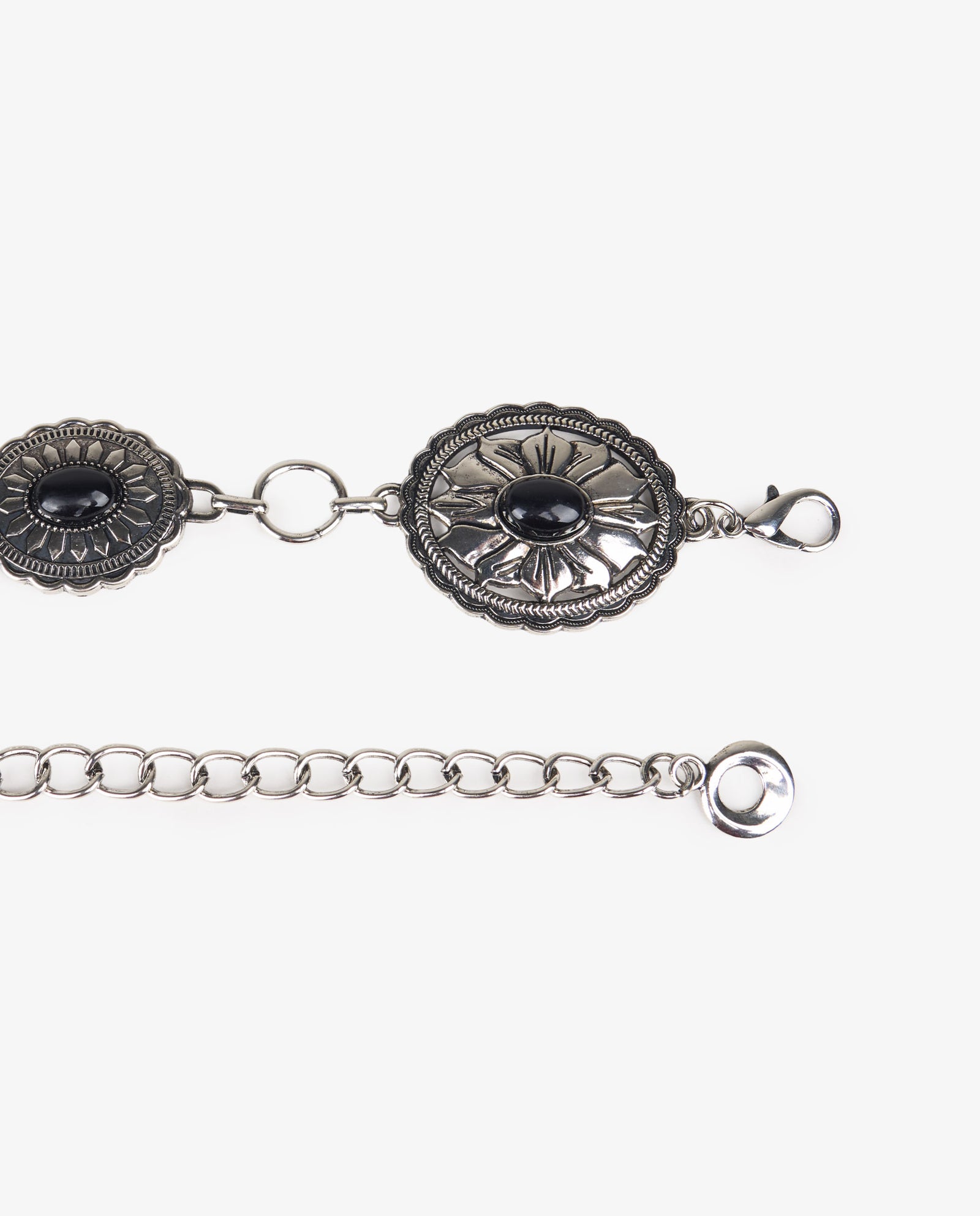 CINTURÓN CADENA NEGRO