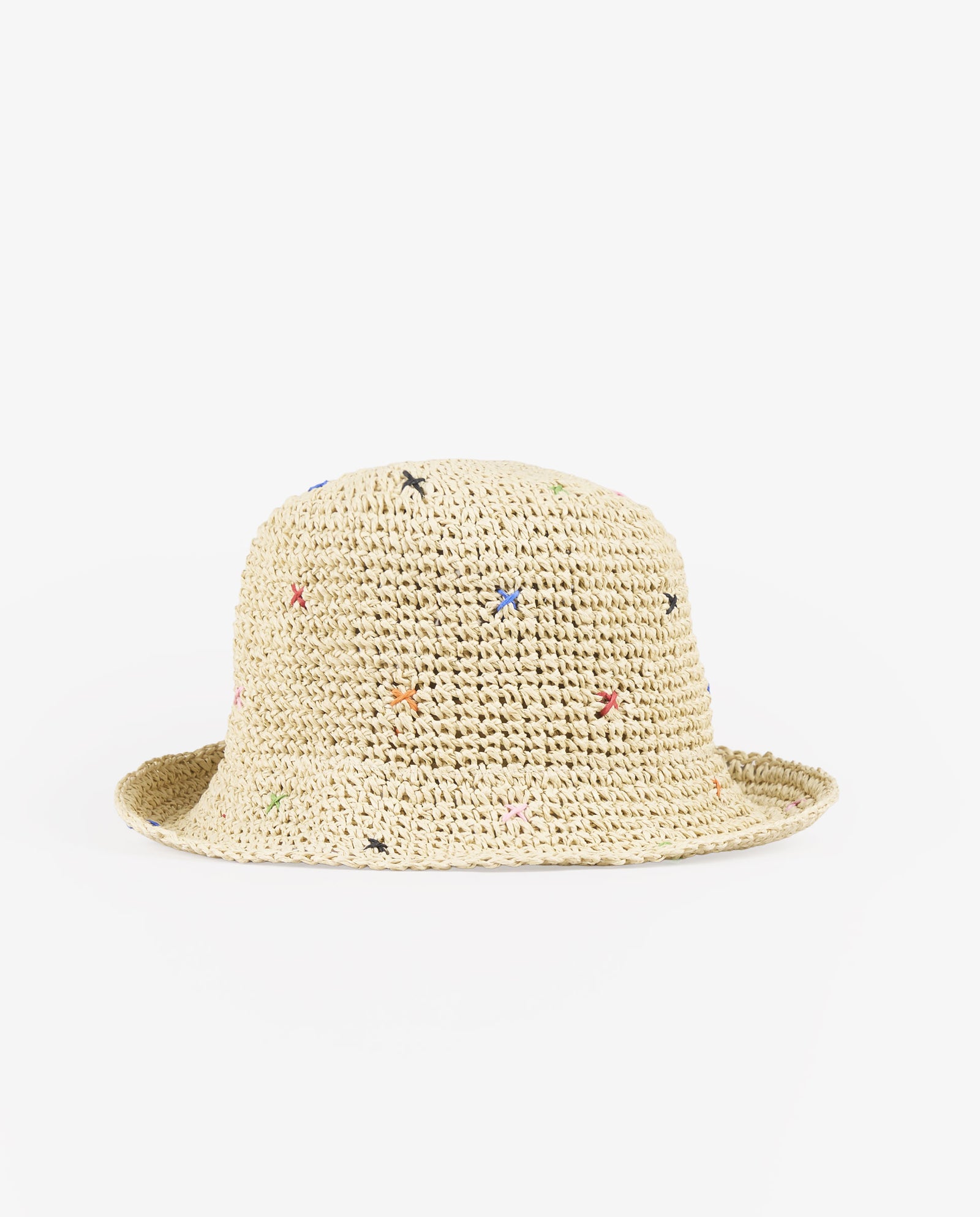 BUCKET RAFIA BORDADOS