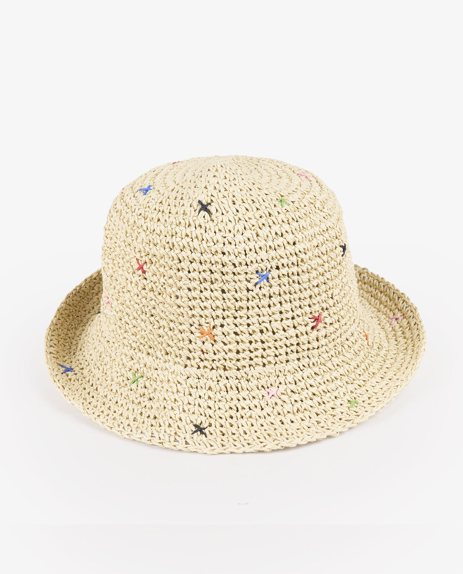 BUCKET RAFIA BORDADOS