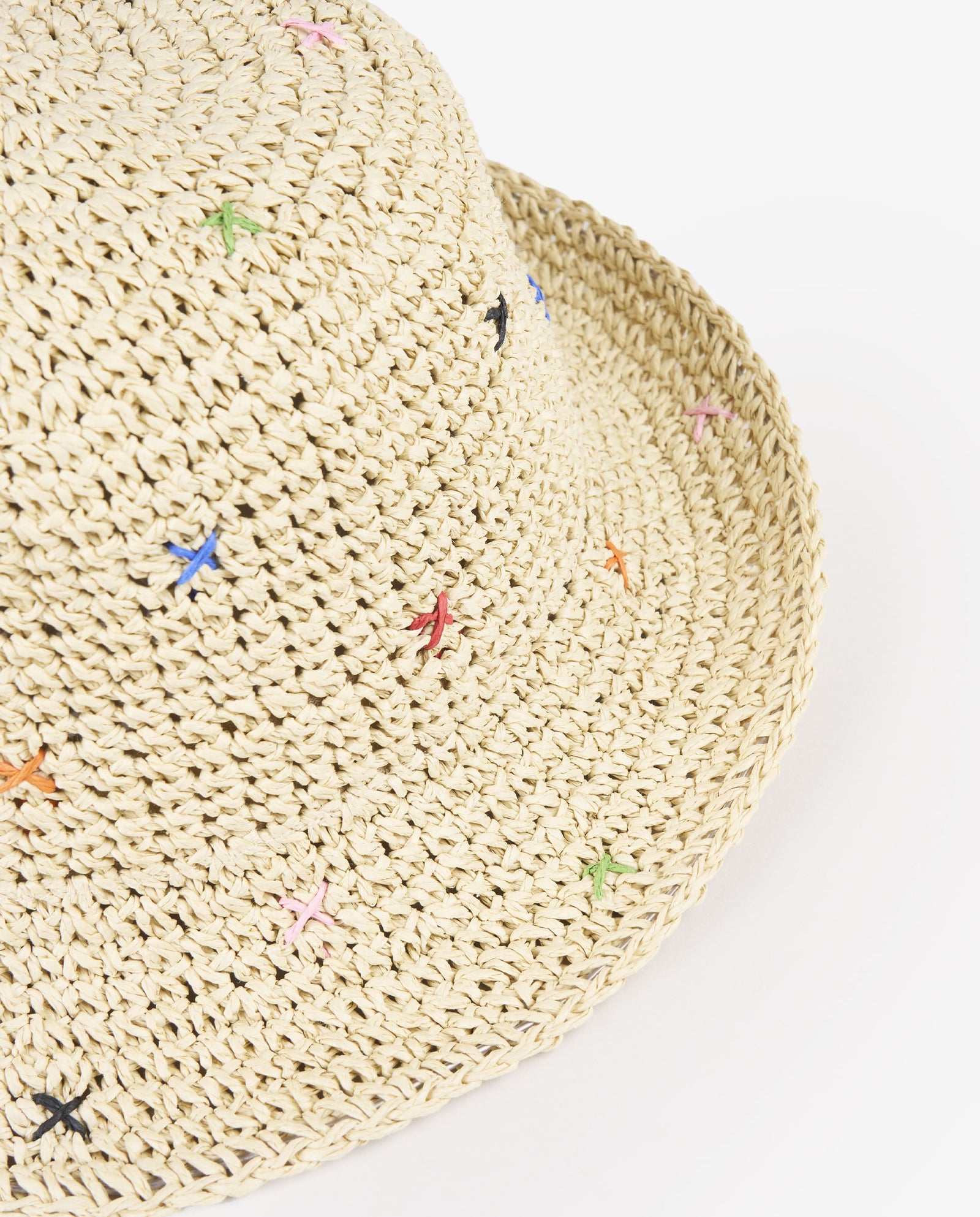 BUCKET RAFIA BORDADOS