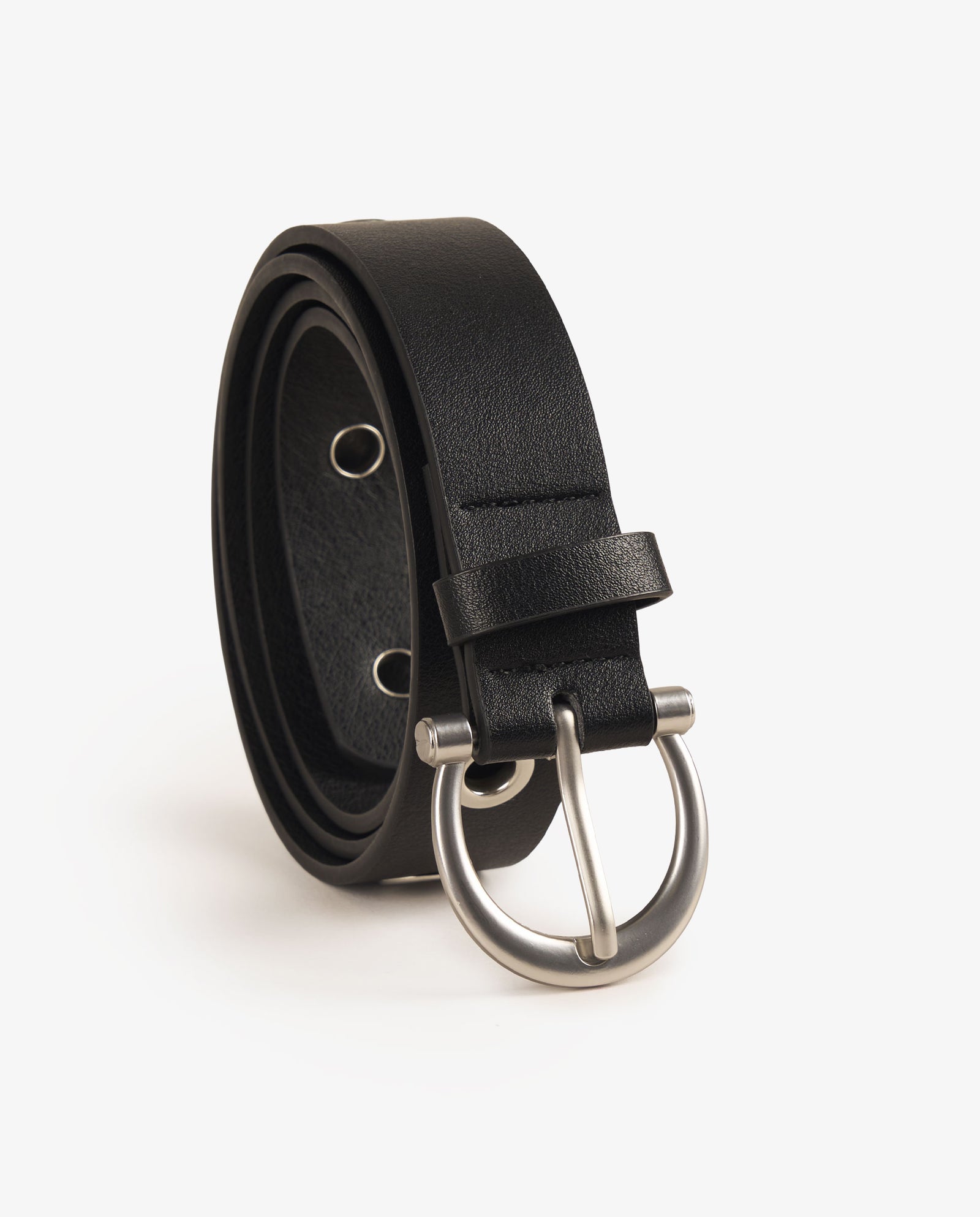 CINTURÓN NEGRO METAL