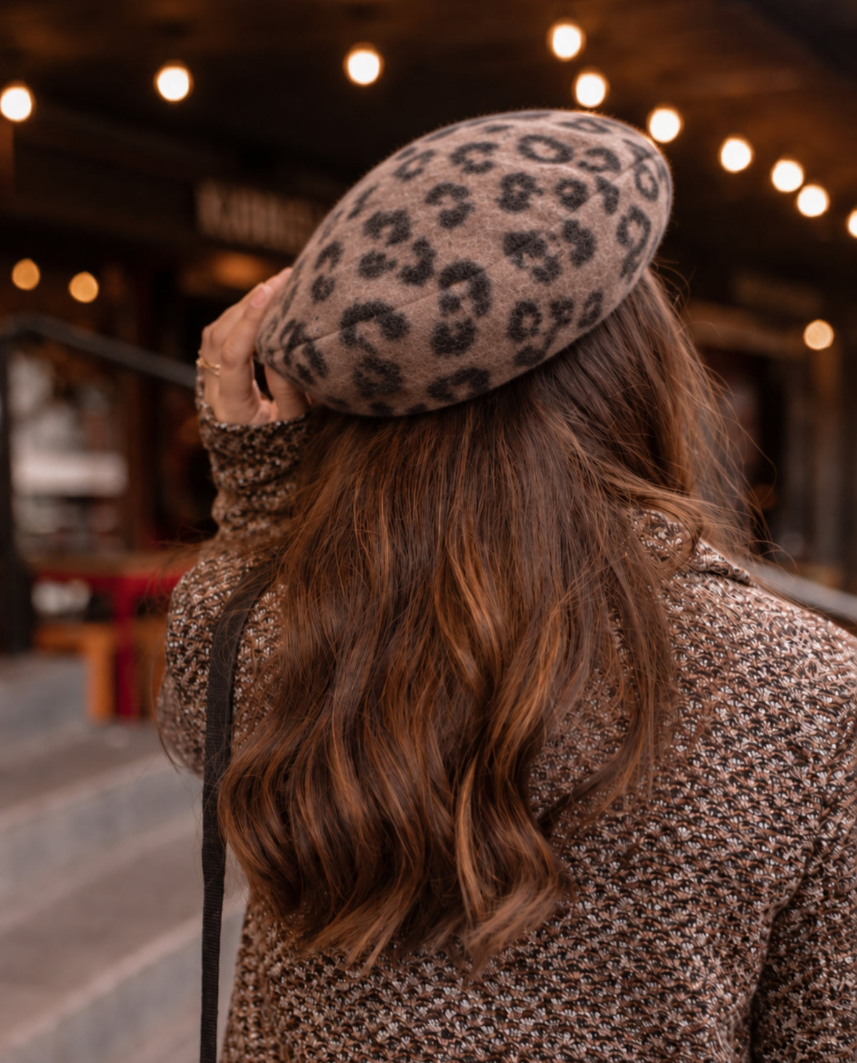 BOINA ANIMAL PRINT