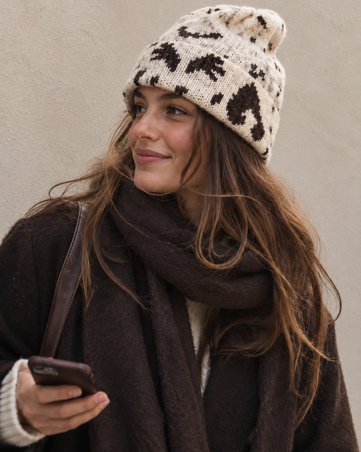BONNET ANIMAL PRINT