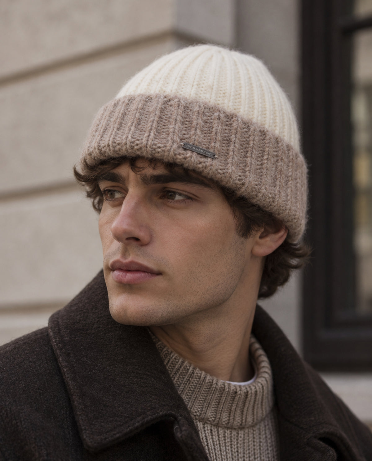 GORRO BICOLOR PUNTO