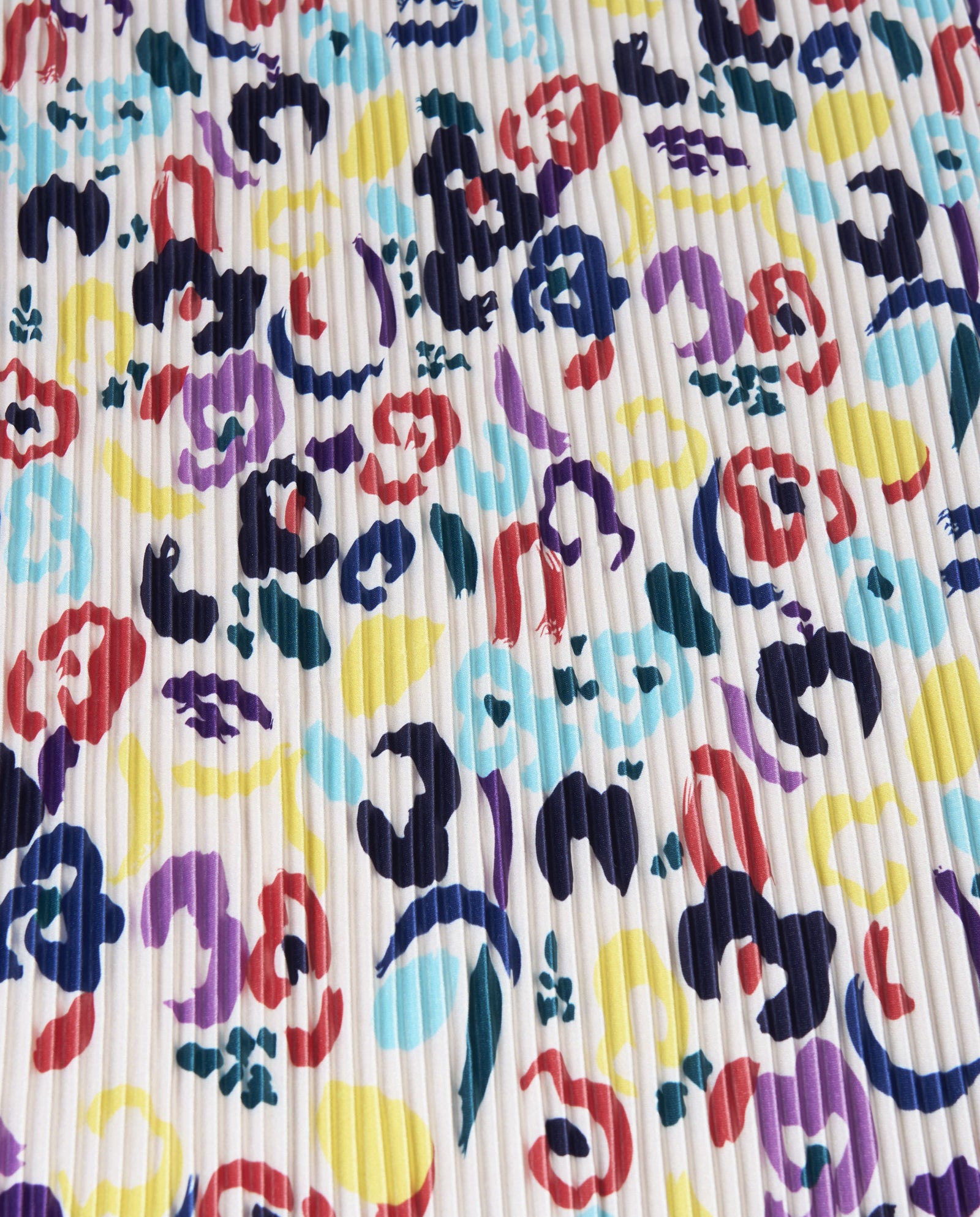 PAÑUELO PLISADO MULTICOLOR