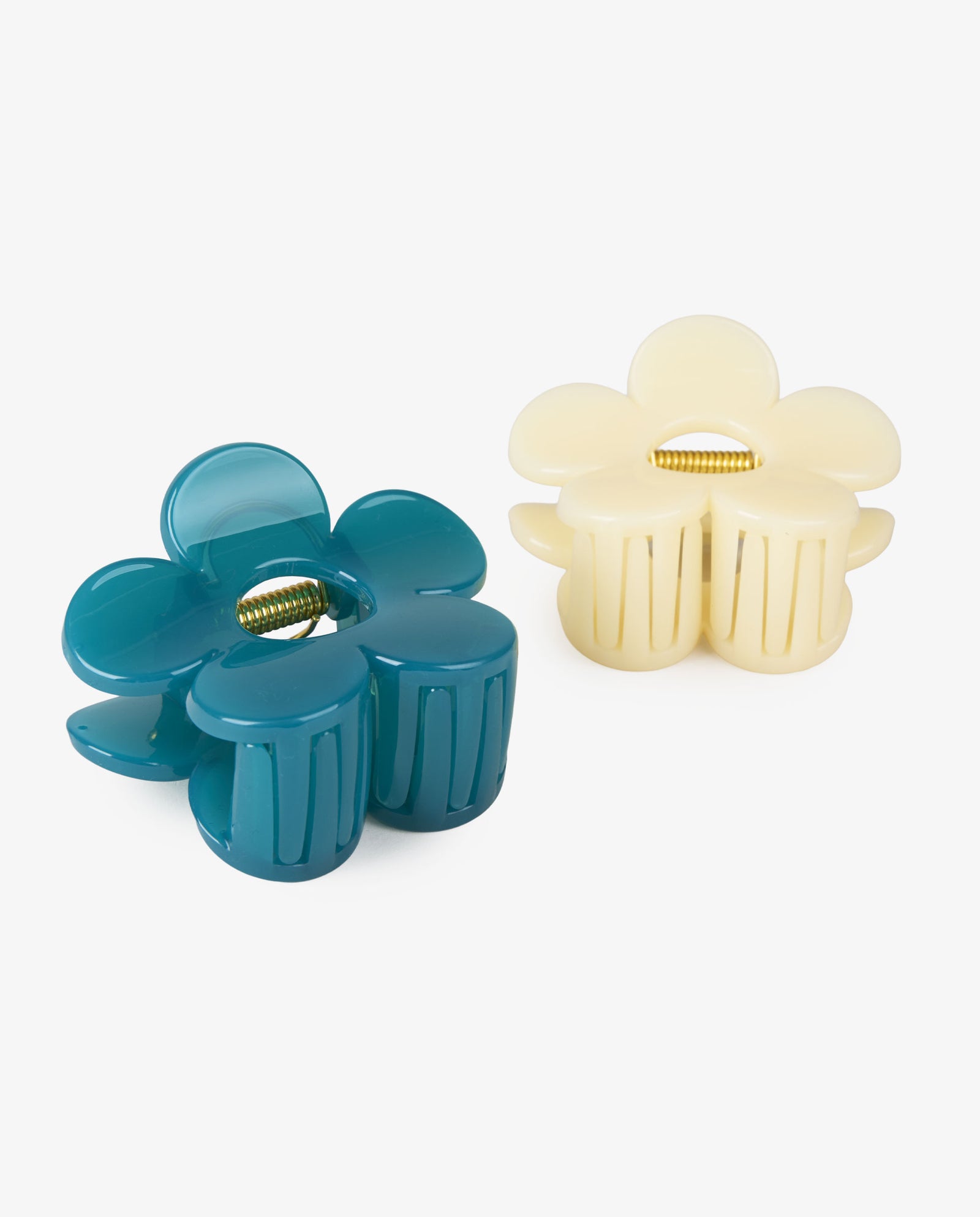 PINZAS PELO FLOR AZUL