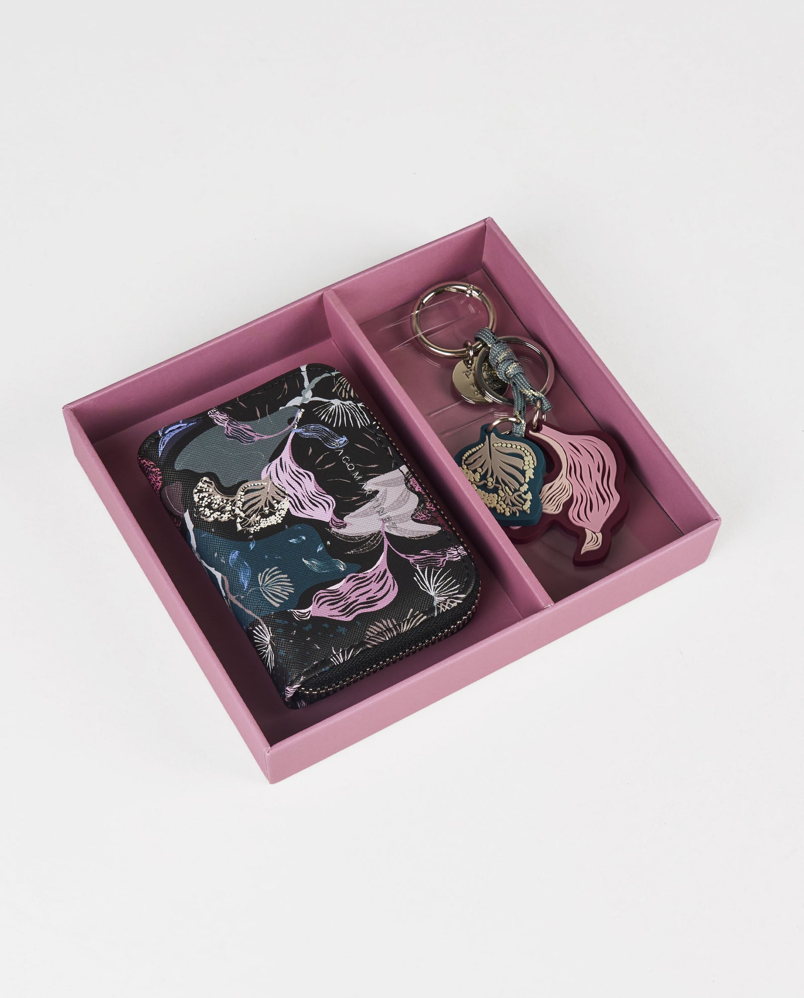 SET REGALO NEGRO FLORAL
