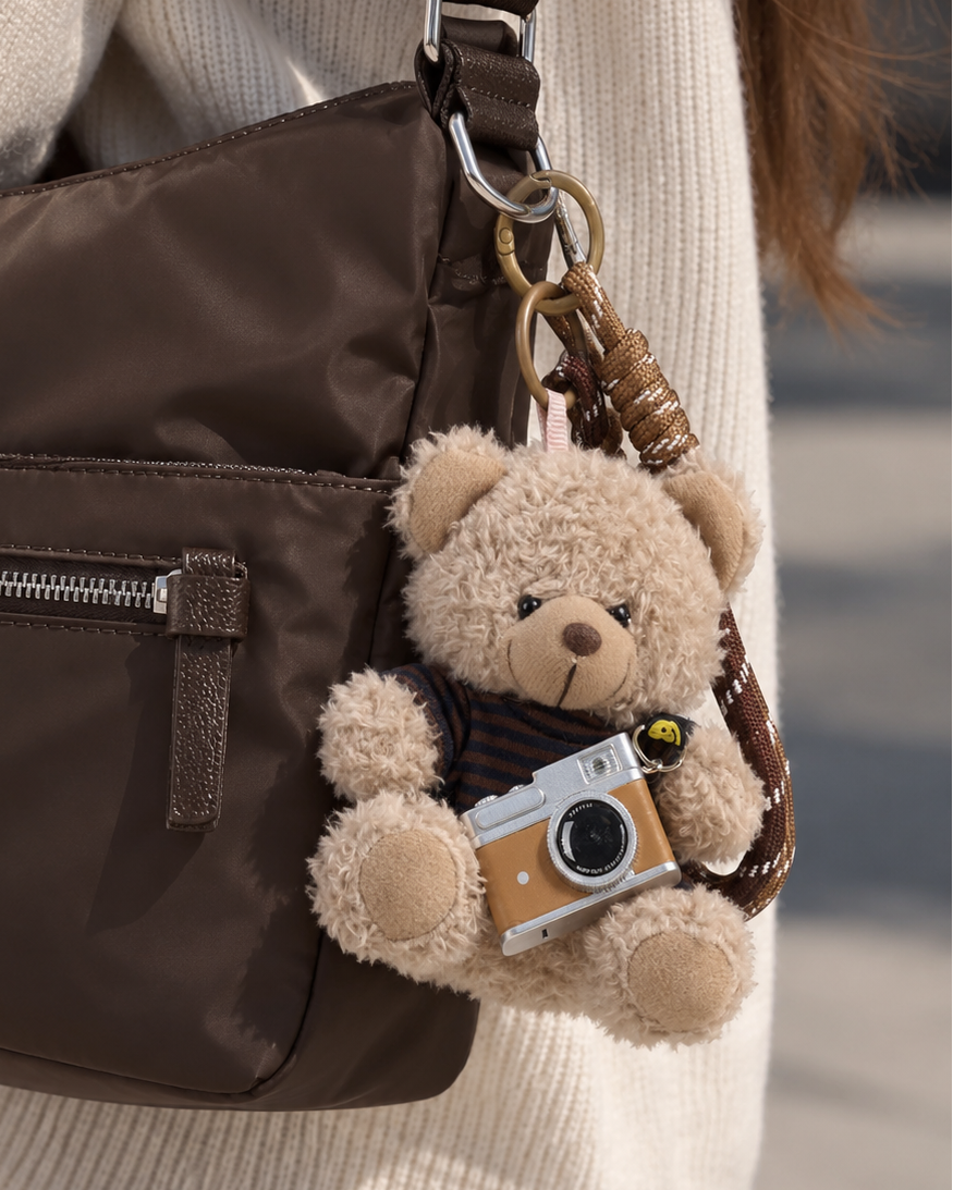 LLAVERO OSO FOTÓGRAFO