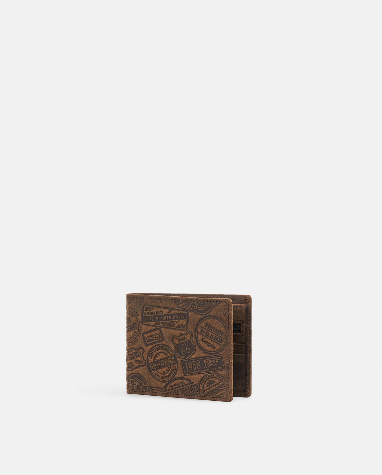BILLETERA MEDIANA VINTAGE PIEL