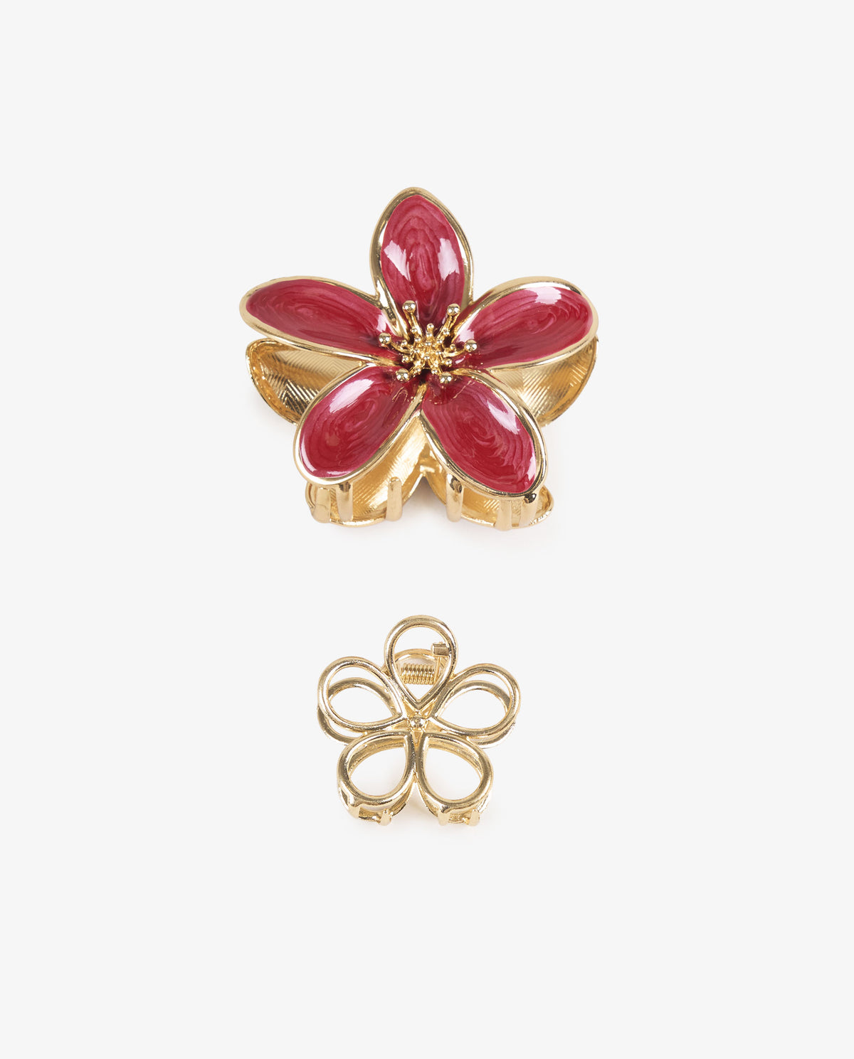 SET PINZAS FLOR