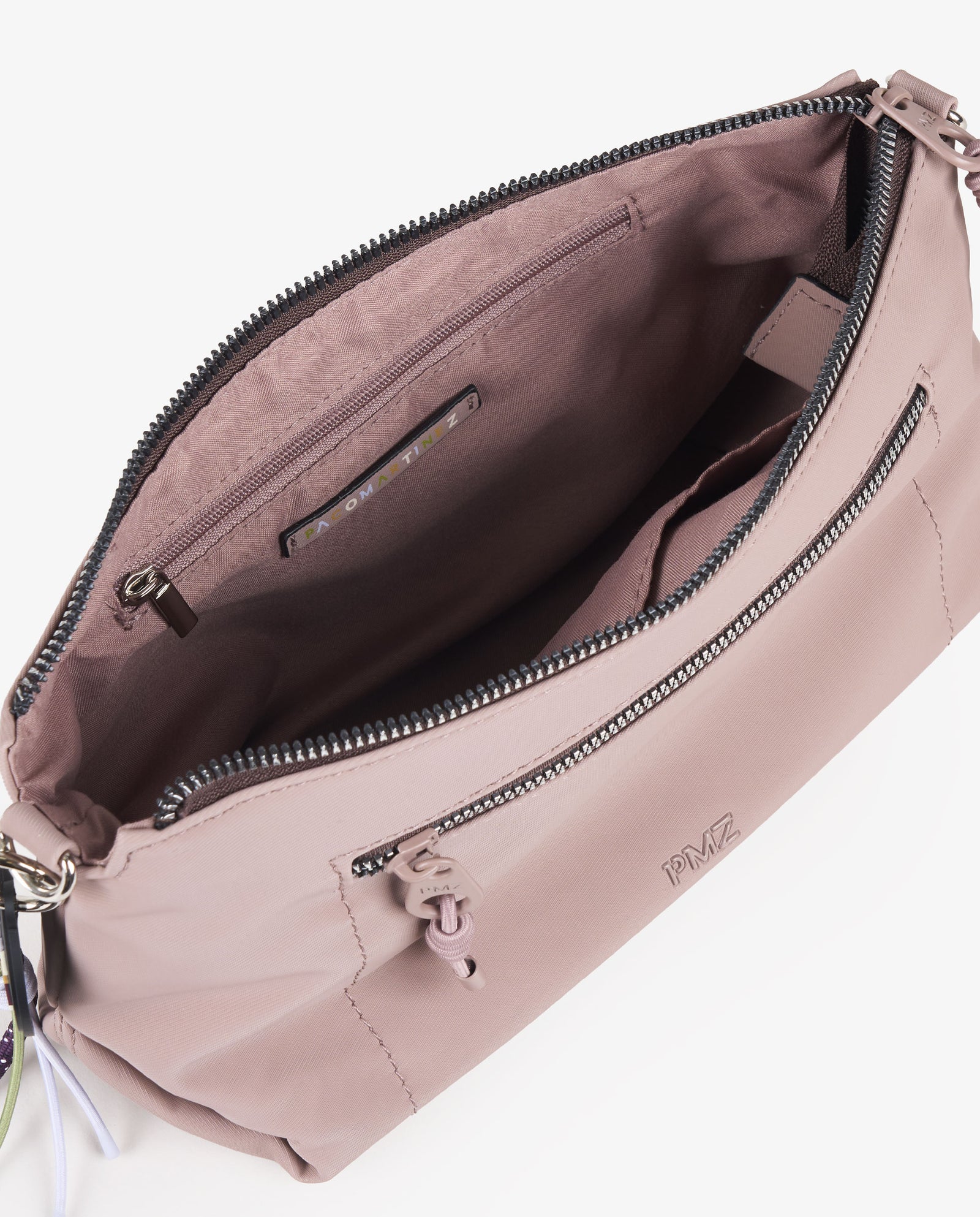 BANDOLERA NYLON SOFT ROSA