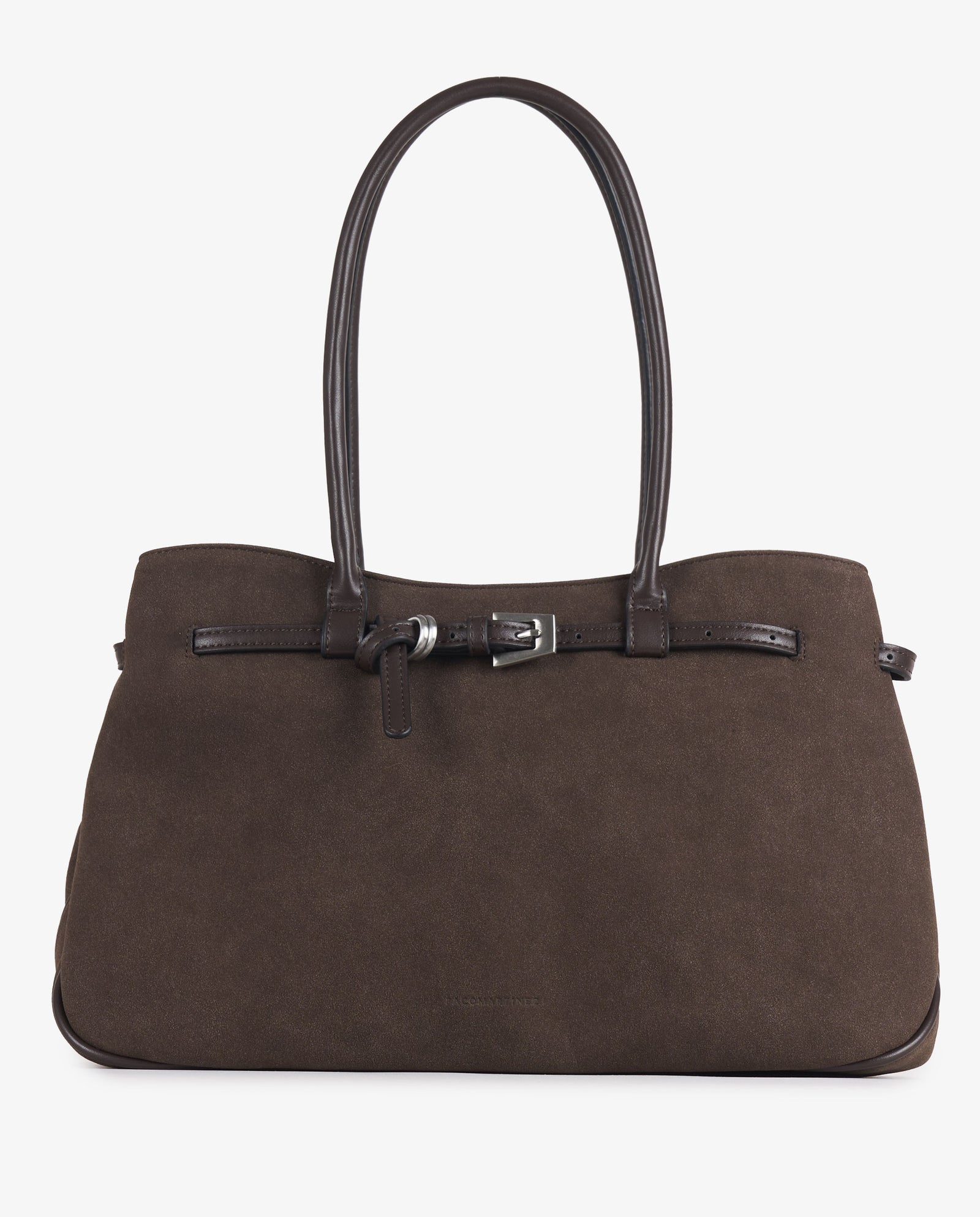 SHOULDER NOBUCK MARRÓN