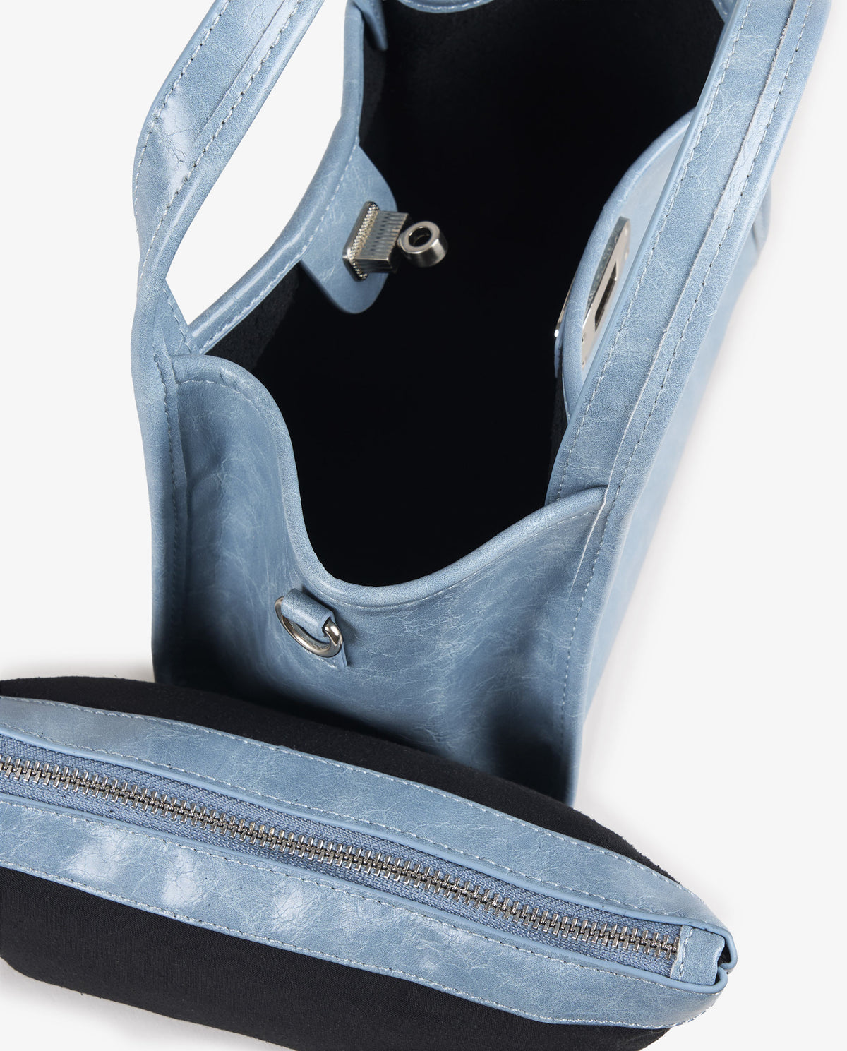 TOTE MINI BROCHE AZUL