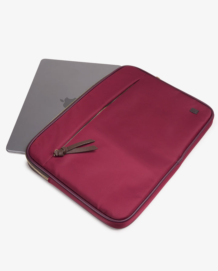 FUNDA ORDENADOR NYLON BURDEOS