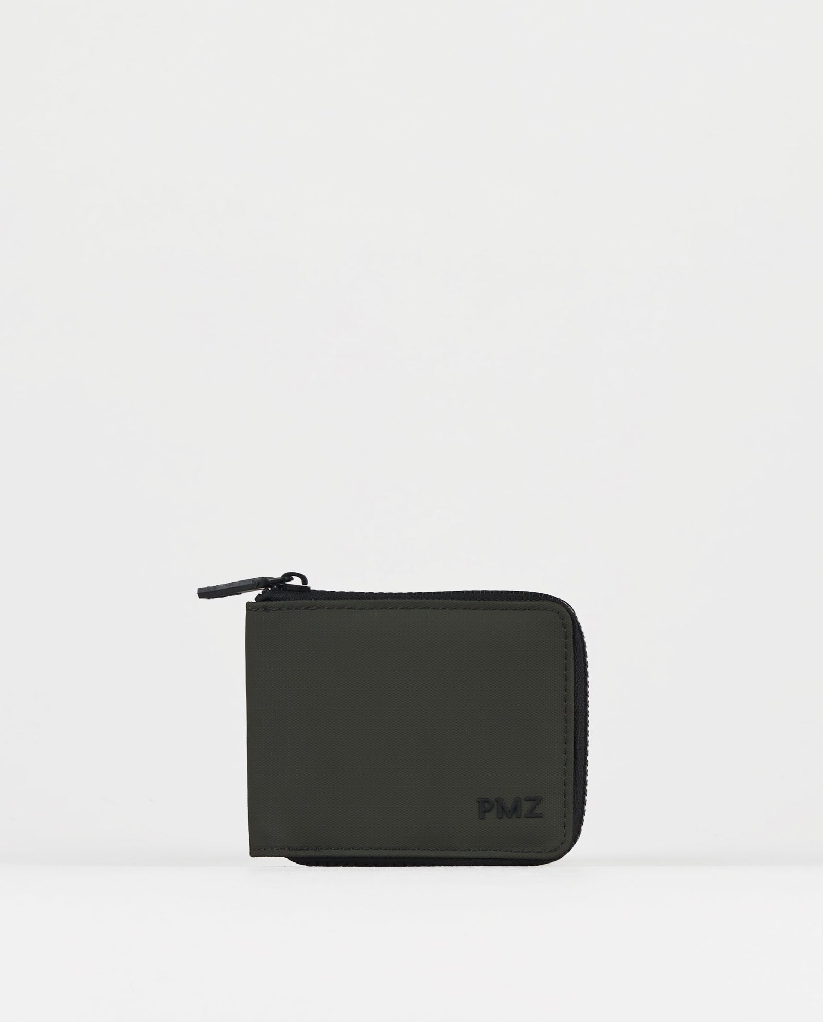 CARTERA VERDE CON CREMALLERA