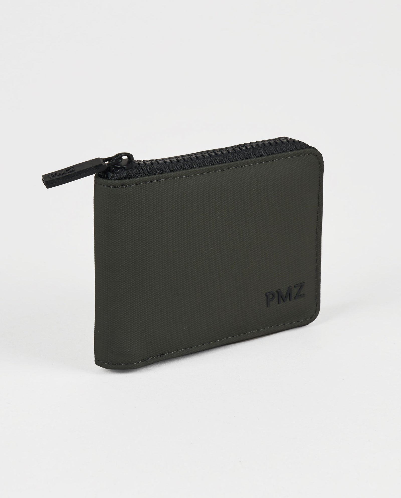 CARTERA VERDE CON CREMALLERA