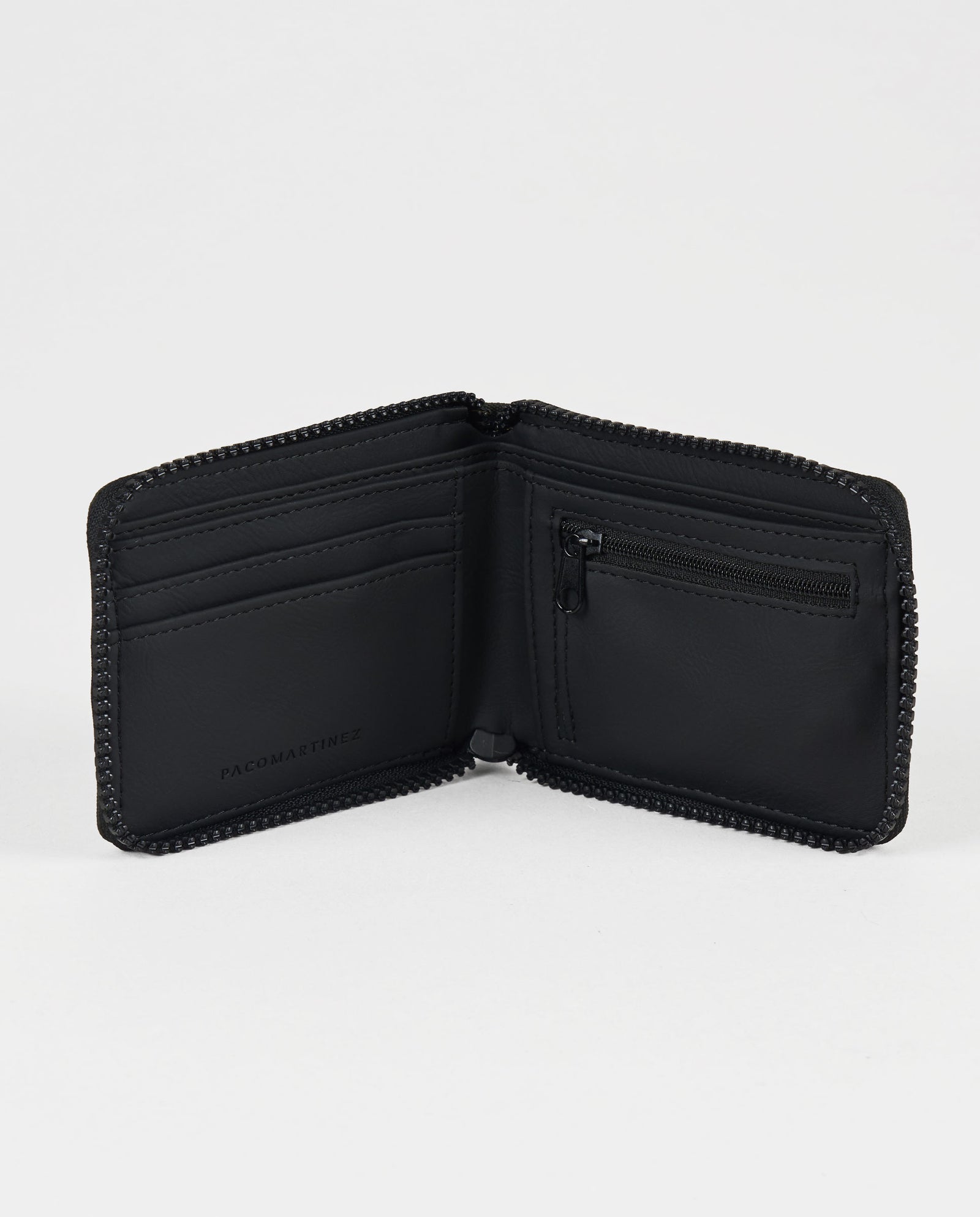 CARTERA VERDE CON CREMALLERA