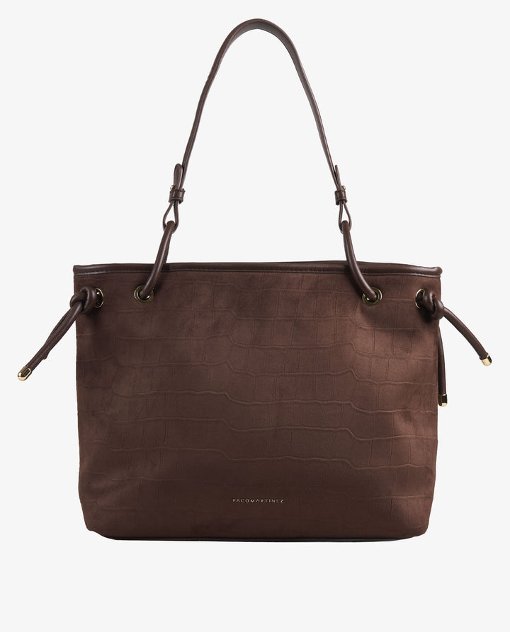 BROWN COCO SHOULDER BAG
