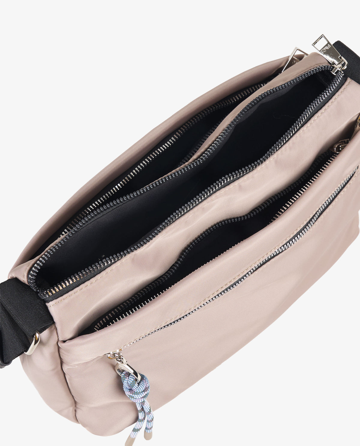 BANDOLERA CHARM BEIGE