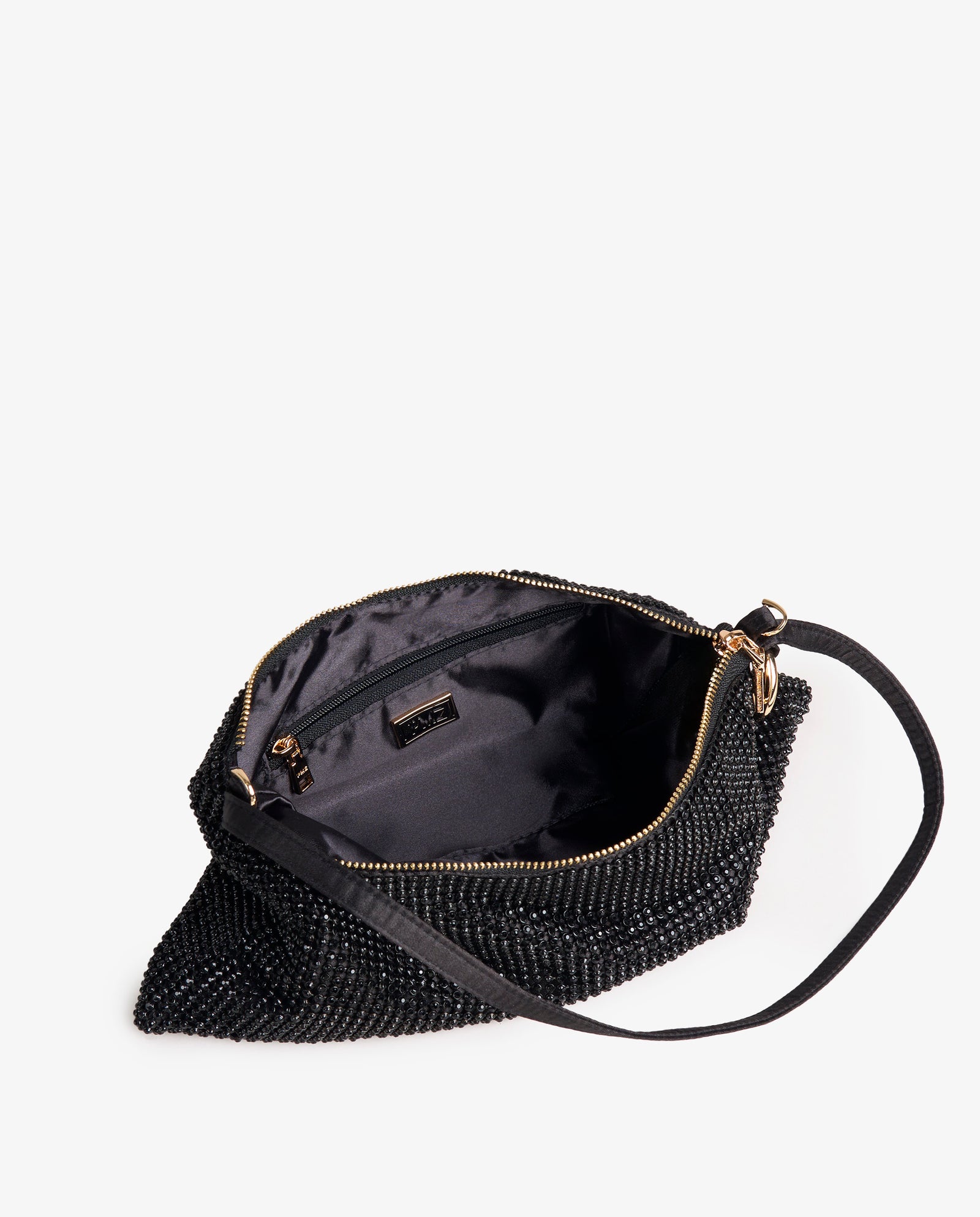 BAGUETTE STRASS NEGRO