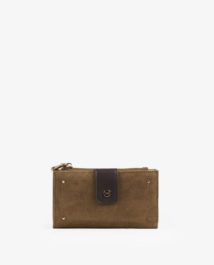 BILLETERA PIEL CAMEL