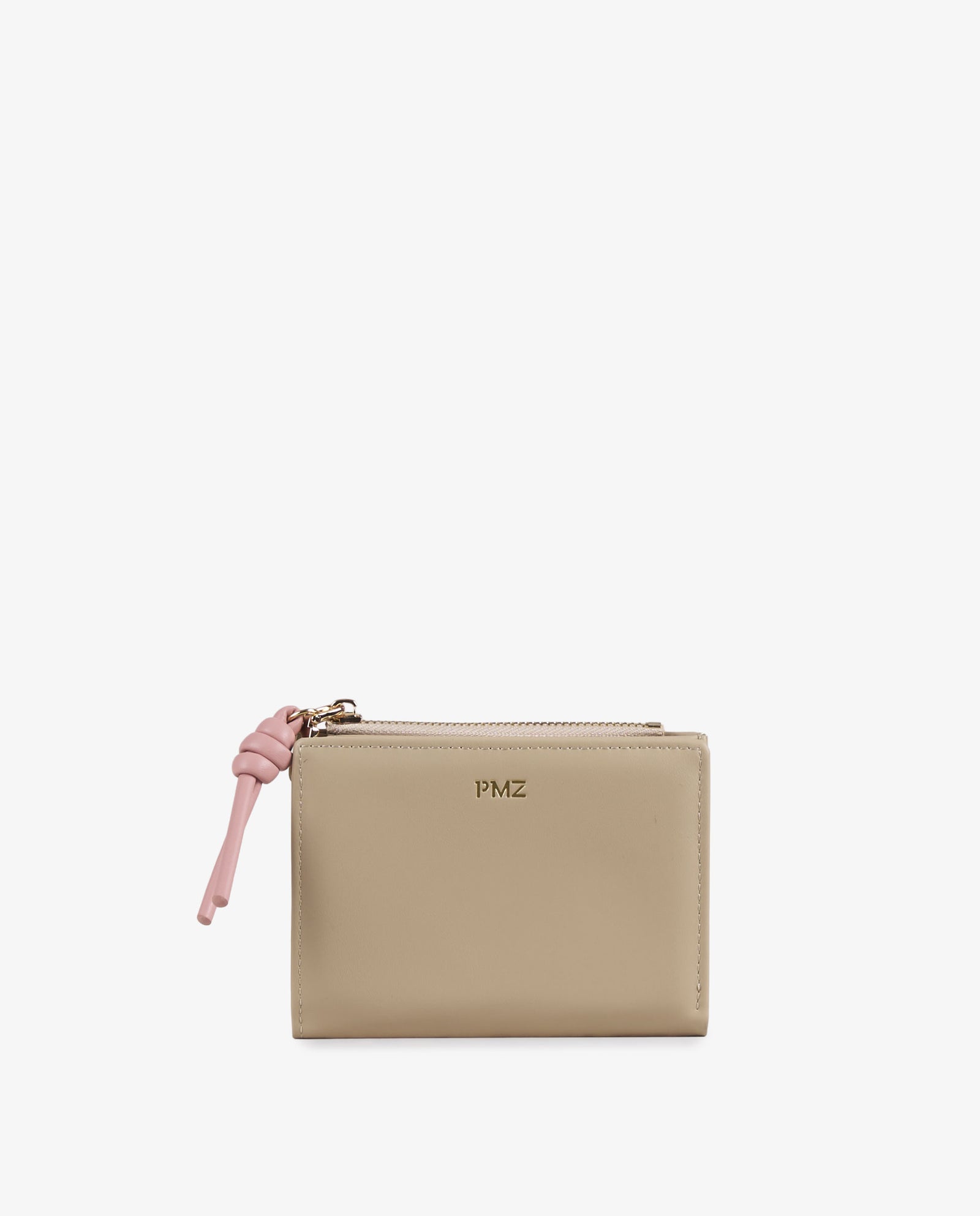 BILLETERA NUDO BEIGE