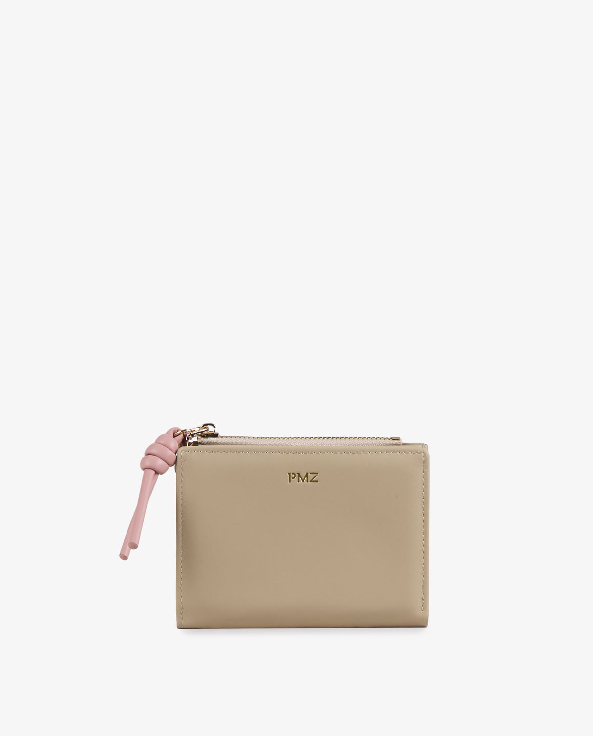 BILLETERA NUDO BEIGE