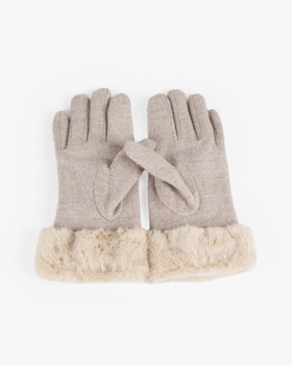 GUANTES PELO BEIGE