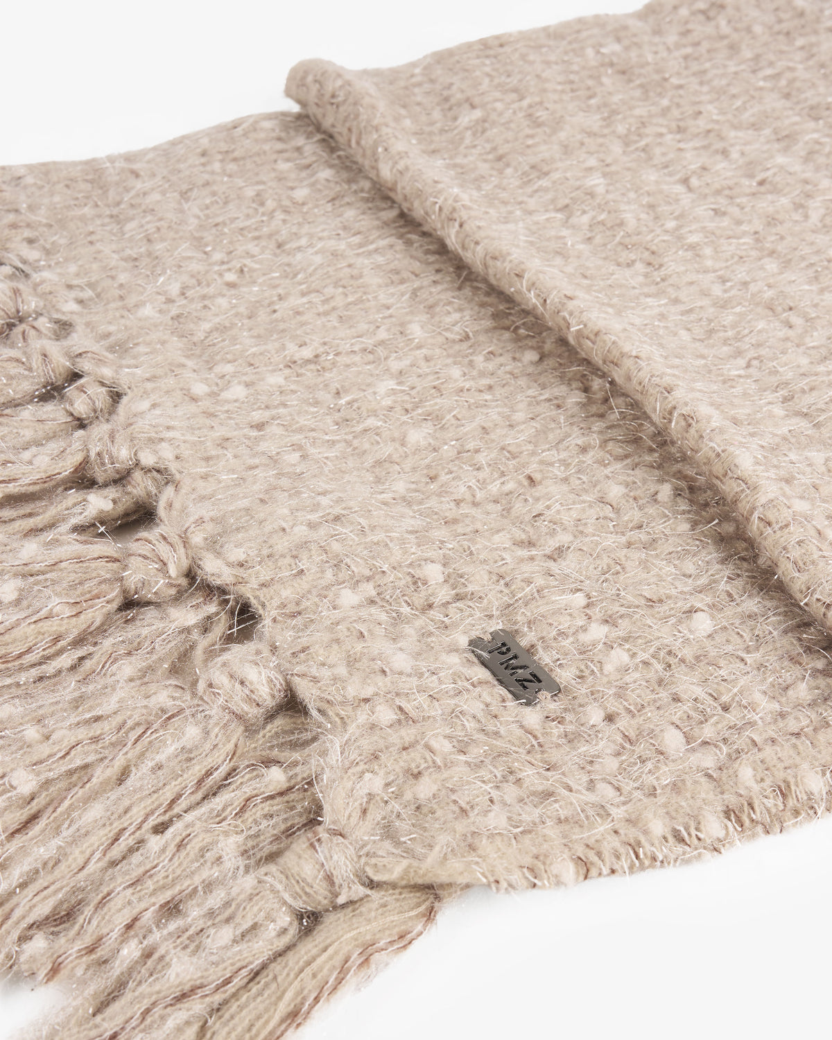 BUFANDA HILO BEIGE