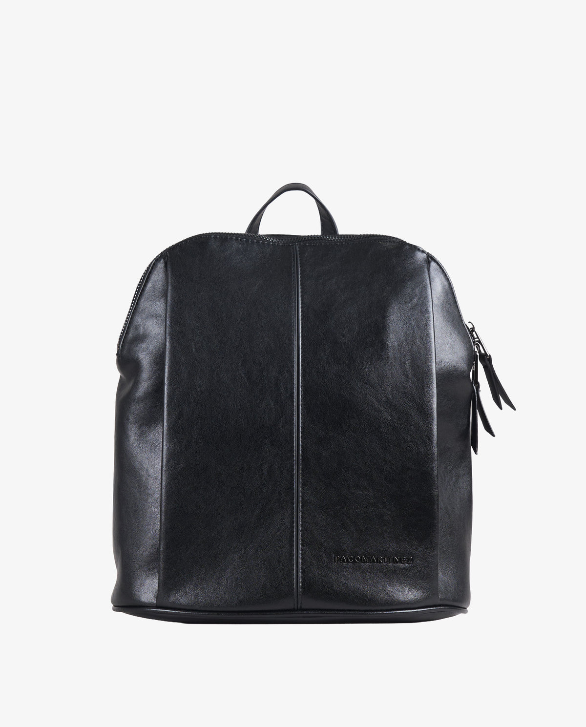 MOCHILA EFECTO PIEL NEGRO
