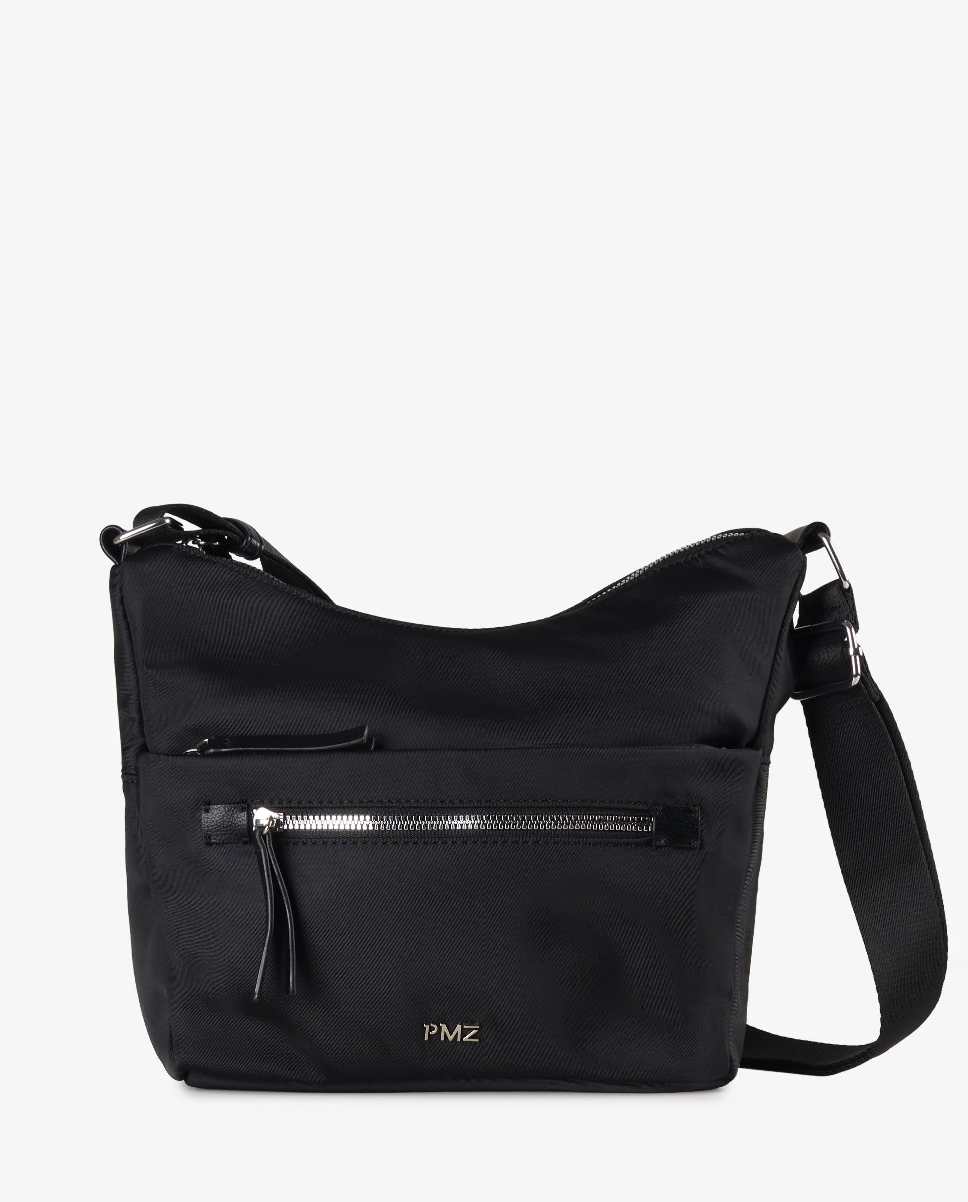 BANDOLERA NYLON NEGRO