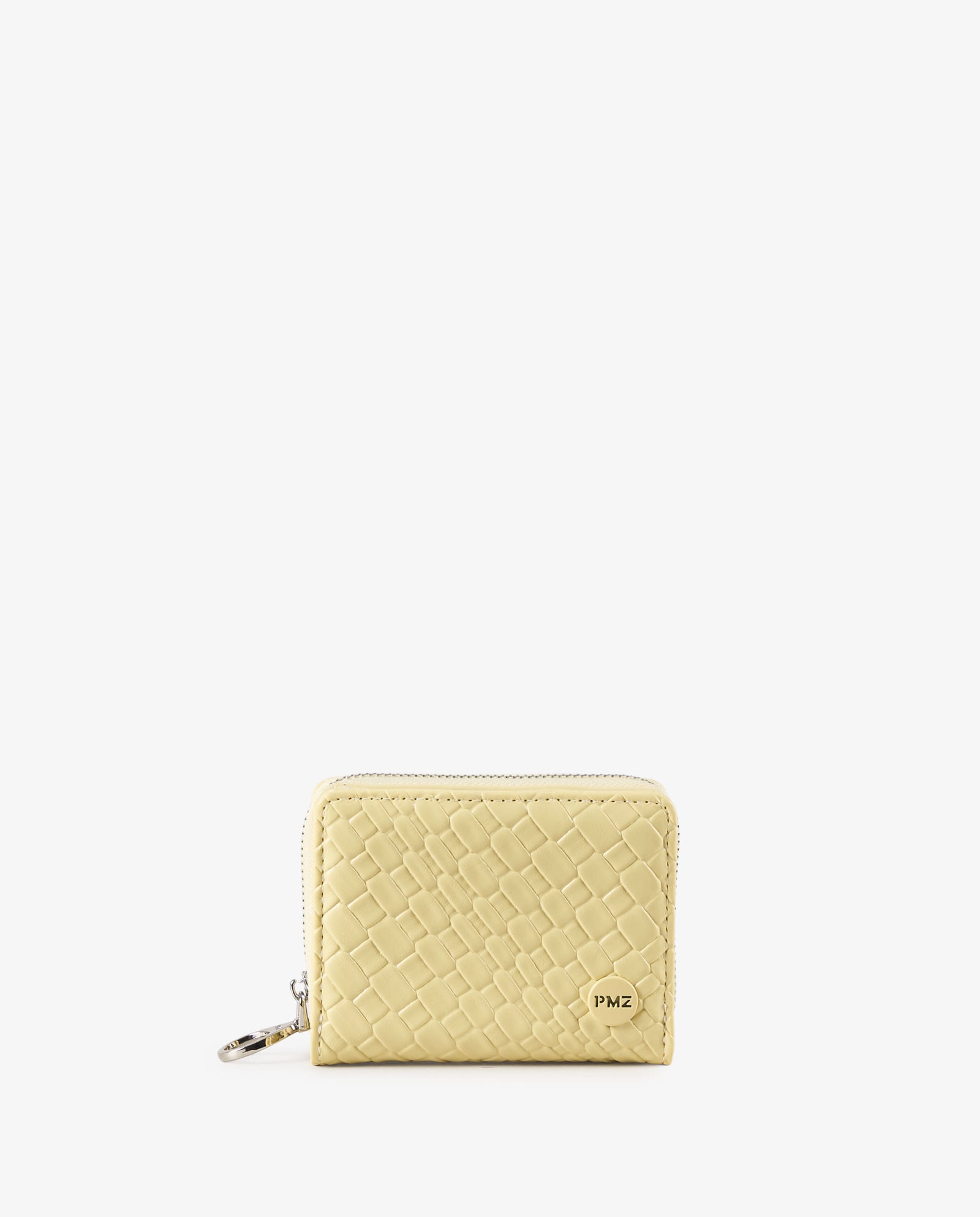 BILLETERA TRENZADA AMARILLO