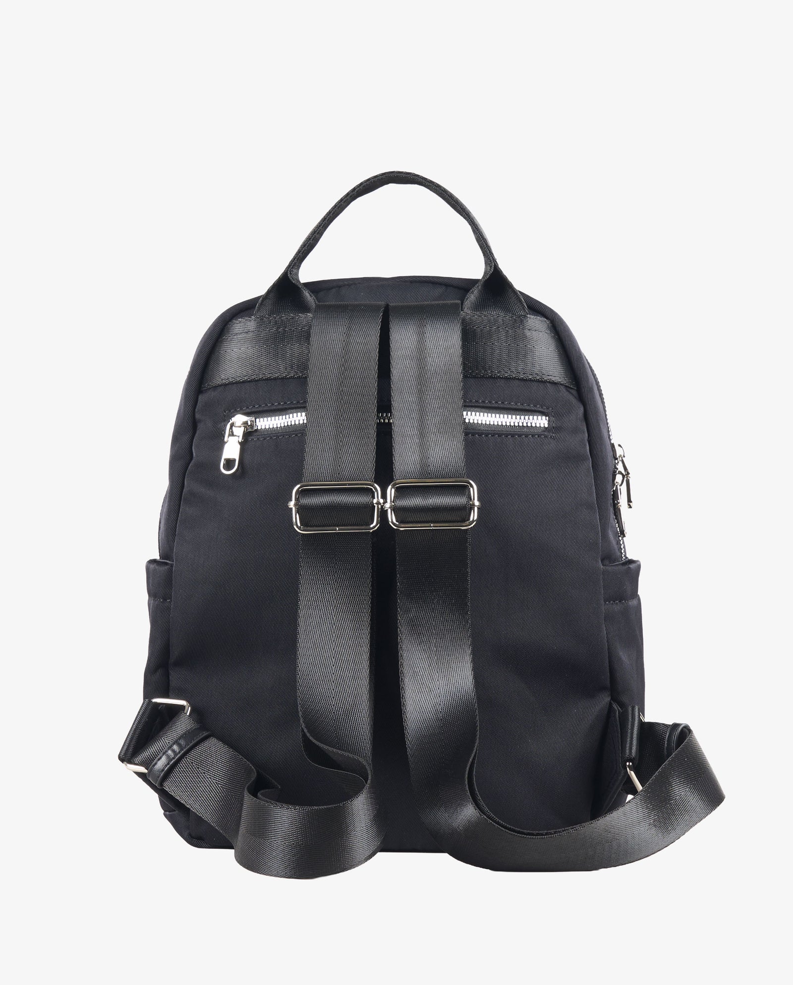 MOCHILA NYLON NEGRA