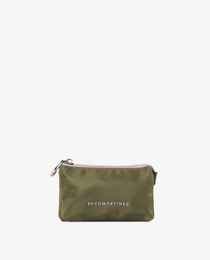 MONEDERO NYLON KAKI